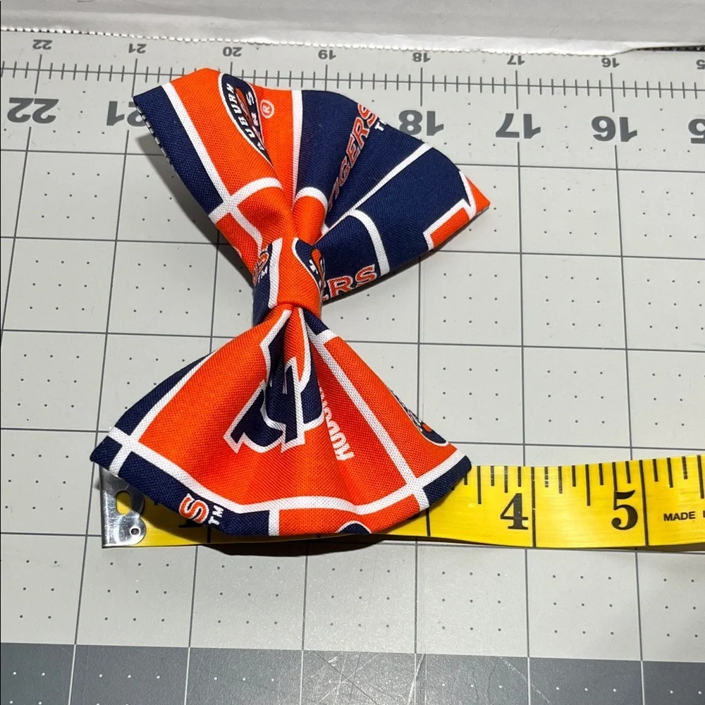 Kids Orange and Blue Bow Tie